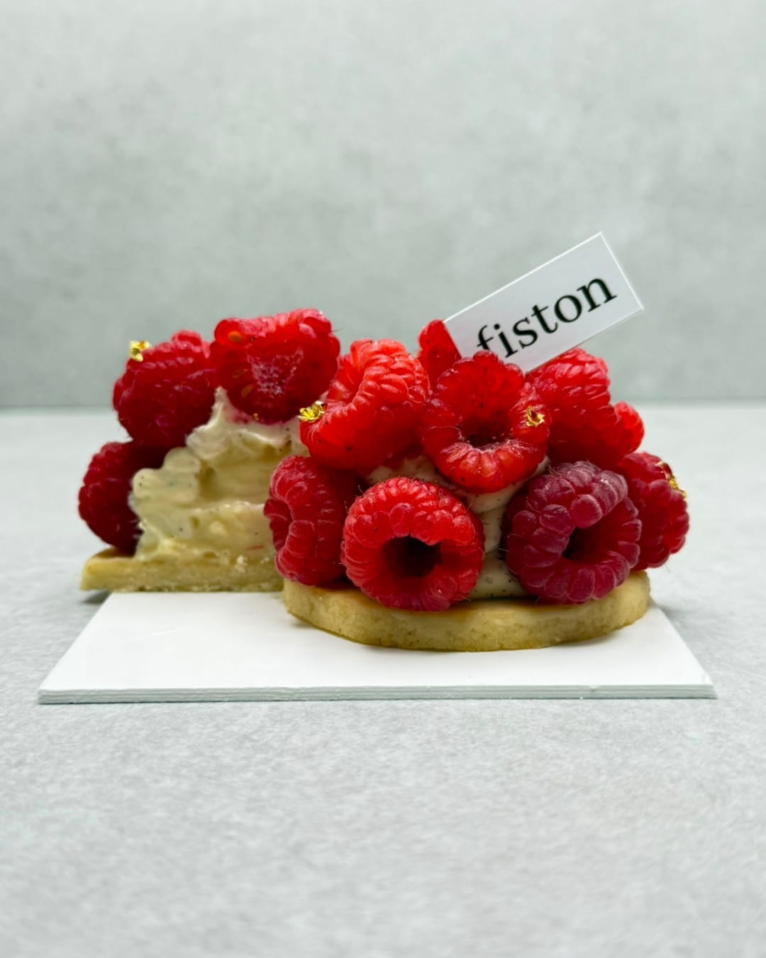 Tartelette aux framboises - Spéciaux de la saison - Fiston Brussels